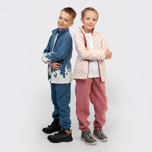 Ботинки утепленные детские INWIN Kids, серые, Арт. GS24-H161, вид