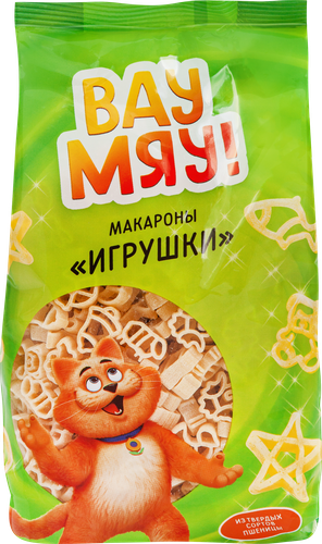 Макароны ВАУ МЯУ! Игрушки, 300г, фотография