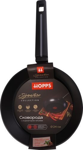 Сковорода HOPPS Signature индукция 24см, бакелит, Арт. HW-P2, вид