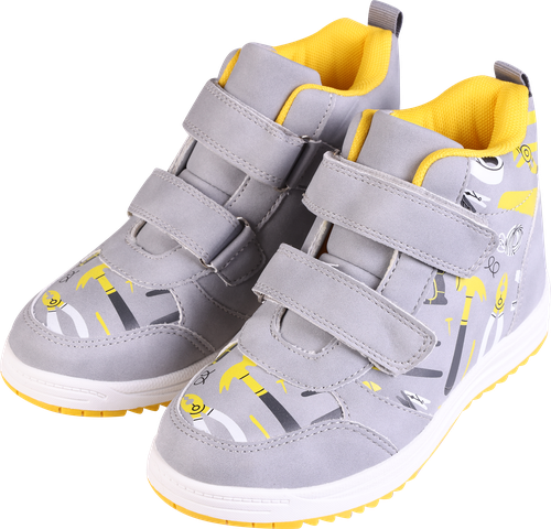 Ботинки демисезонные детские INWIN Kids, серые, Арт. LLCL-TM202353, изображение