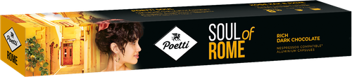 Кофе в капсулах POETTI Soul of Rome, 10кап, вид