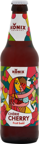 Напиток пивной KONIX BREWERY Cherie Cherry пастеризованный 5%, 0.45л, фото