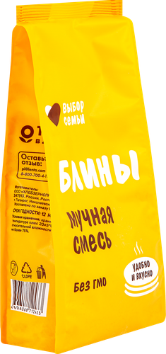 Смесь мучная ВЫБОР СЕМЬИ Блины, 300г, фото