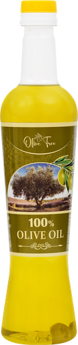 Масло оливковое OLIVE TREE Olive-Pomace Oil, с оливками, 500мл, вид