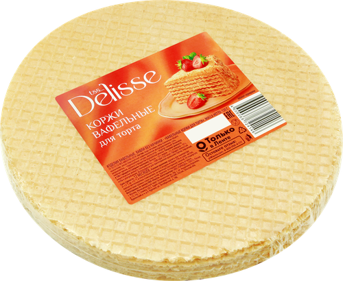 Корж вафельный DELISSE, 120г, фотография