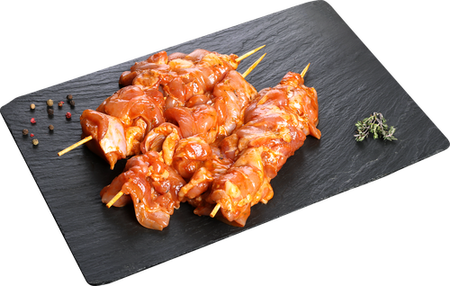 Шашлык из куриного мяса бедра в маринаде ЛЕНТА FRESH, фотография