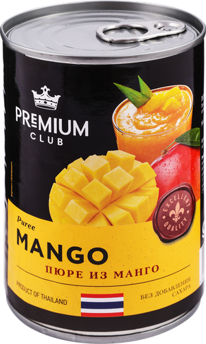 Пюре из манго PREMIUM CLUB, 425мл, крупный план