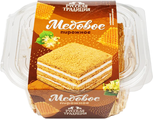 Пирожное бисквитное ТОРТЬЯНА Медовое, 130г, фотография