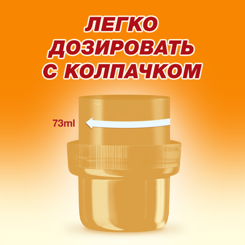Гель для стирки ЛОСК Арома Цветок апельсина, 2,19л, вид