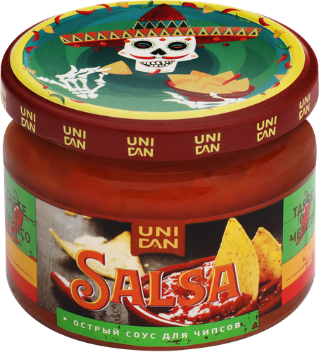 Соус для чипсов UNI DAN Сальса, 280г, вид