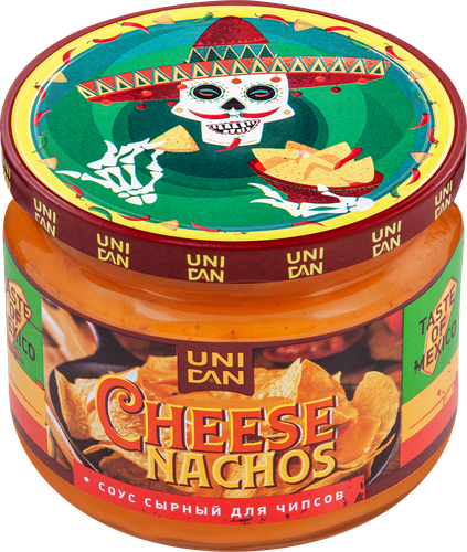Соус для чипсов UNI DAN Сырный, 280г, крупный план