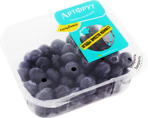 Голубика АРТФРУТ свежая, 250г, крупный план