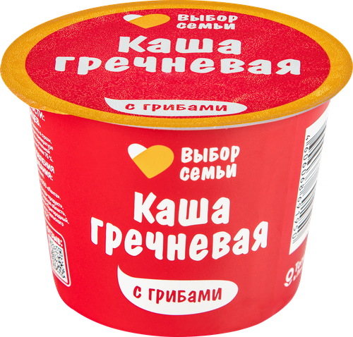 Каша гречневая ВЫБОР СЕМЬИ с грибами, 43г, детальное фото