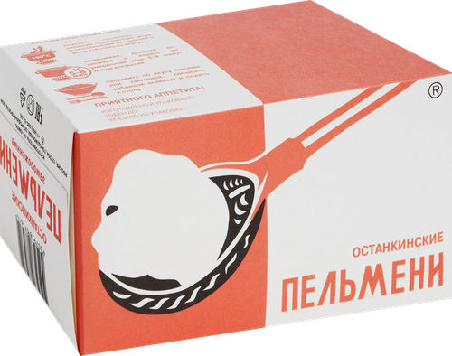 Пельмени ОСТАНКИНСКИЕ, 400г, фотография