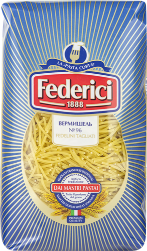 Макароны FEDERICI Вермишель №96, 400г, фотография
