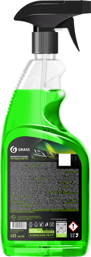 Средство для удаления следов насекомых GRASS Mosquitos Cleaner, Арт. 110372, 600мл, детальное фото