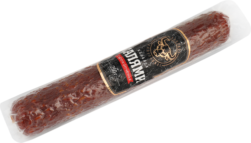 Колбаса сырокопченая SAUSAGE TRADITIONAL Салями, 250г, вид