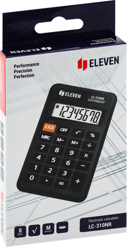 Калькулятор ELEVEN LC-310NR, 8 разрядов, картинка