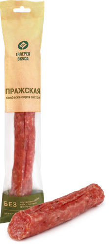 Колбаса сыровяленая ГАЛЕРЕЯ ВКУСА Салями Пражская, 180г, фото
