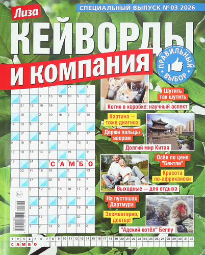 Журнал Лиза Кейворды и компания, спецвыпуск, фотография