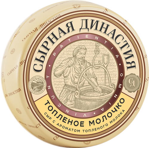Сыр МИР ВКУСА Сырная Династия Топленое молочко 50%, без змж, весовой, картинка