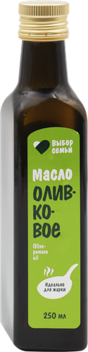 Масло оливковое ВЫБОР СЕМЬИ Olive-Pomace Oil, 250мл, детальное фото
