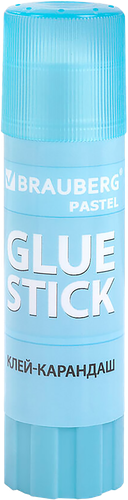 Клей-карандаш BRAUBERG Pastel, в ассортименте, Арт. 271249, 15г, изображение