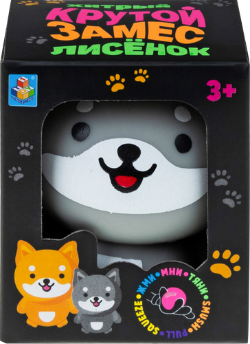 Игрушка 1TOY Крутой замес, Хитрый лисенок, 2 цвета, 6х7,5х5см, Арт. Т23815, вид