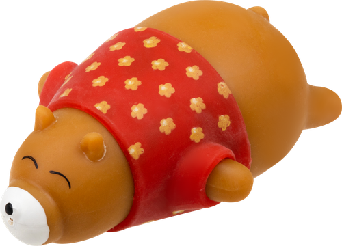 Игрушка 1TOY Крутой замес, Мишка в рубашке, 2 вида, 11х6х5см, Арт. Т23812, детальное фото