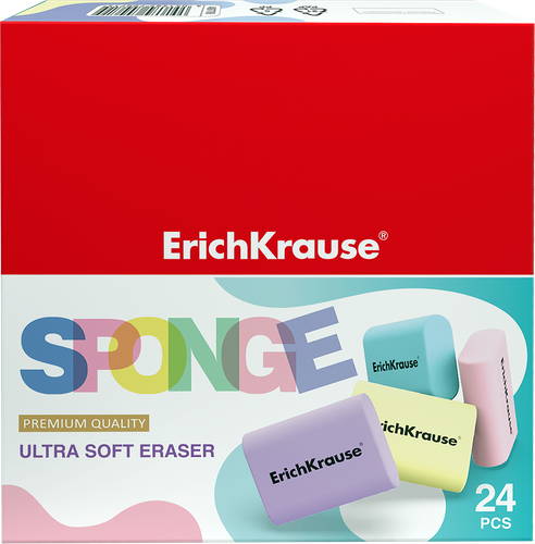 Ластик ERICHKRAUSE Sponge, Арт. 48778, вид