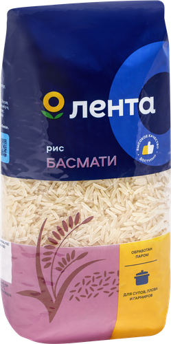 Рис ЛЕНТА Басмати, 1кг, детальное фото