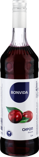 Сироп BONVIDA со вкусом вишни, 1л, фотография