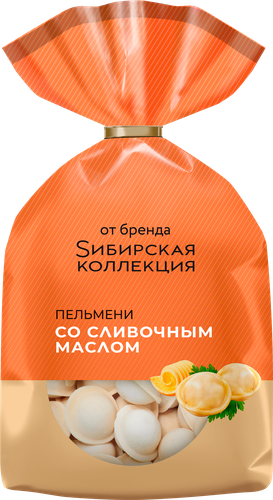 Пельмени SИБИРСКАЯ КОЛЛЕКЦИЯ Со сливочным маслом, 700г, изображение
