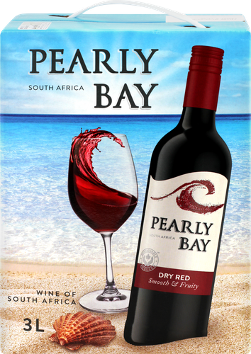 Вино PEARLY BAY Драй Ред красное сухое, 3л, фотография