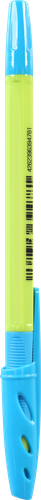 Ручка шариковая BERLINGO Tribase grip fuze, синий, 0,7мм грип, в ассортименте, Арт. 355453, крупный план