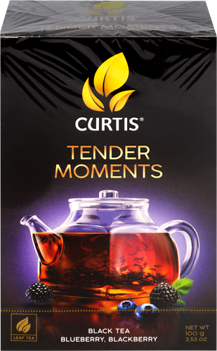 Чай черный CURTIS Tender Moments листовой, 100г, изображение