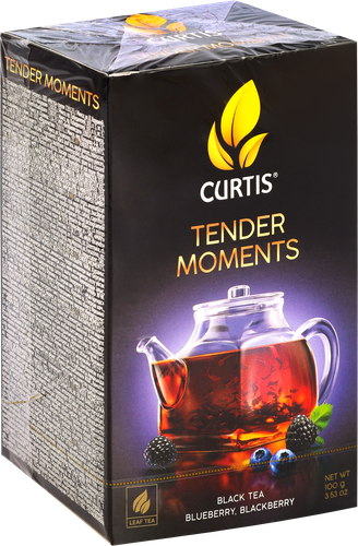 Чай черный CURTIS Tender Moments листовой, 100г, фотография
