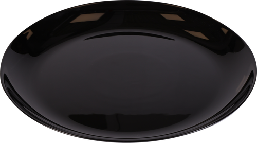 Тарелка обеденная HOMECLUB Diva Black 25см, стекло, Арт. BNMP100T, фото