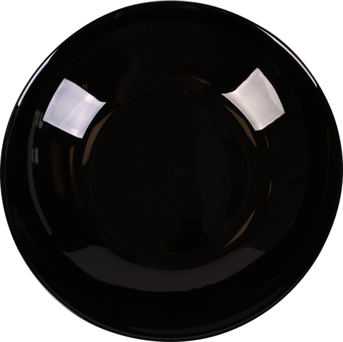 Тарелка суповая HOMECLUB Diva Black 20см, стекло, Арт. BNMQP80T, картинка