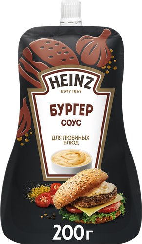 Соус HEINZ Бургер, 200г, детальное фото