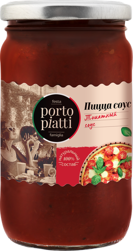Соус томатный PORTO PIATTI Pizza Sauce, 350г, фотография