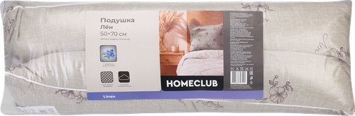 Подушка НOMECLUB Лен 50х70см, Арт. ПНСЛен50, изображение