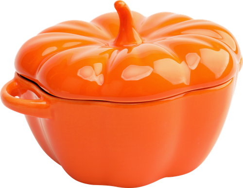 Форма для запекания HOMECLUB Pumpkin 13х10,5х8,5см, керамика, Арт. OS-PS3, крупный план