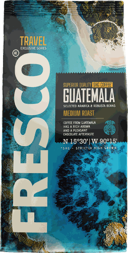 Кофе зерновой FRESCO Guatemala натуральный среднеобжаренный, 900г, фотография