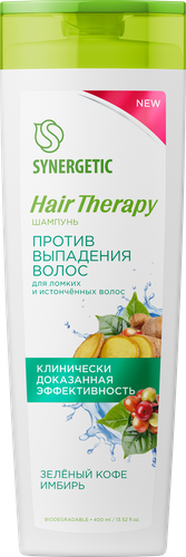 Шампунь SYNERGETIC Hair Therapy против выпадения волос, 400мл, фото