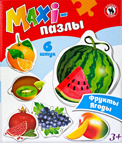 Игра детская настольная РУССКИЙ СТИЛЬ Макси-пазлы, в ассортименте, изображение