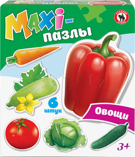 Игра детская настольная РУССКИЙ СТИЛЬ Макси-пазлы, в ассортименте, изображение