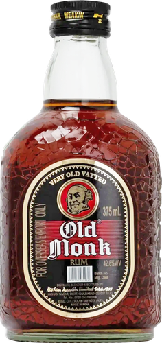 Ром OLD MONK 7 лет 42,8%, 0.375л, изображение