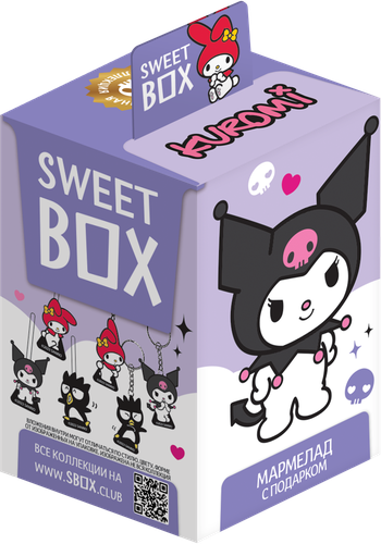Мармелад жевательный SWEET BOX с подарком, 10г, детальное фото