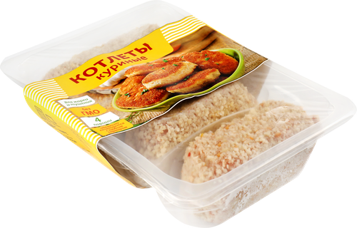 Котлеты куриные ТРОЕКУРОВО, 500г, фото